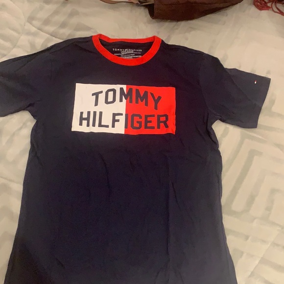 Tommy Hilfiger new boy kid short sleeves top blouse - Picture 1 of 3